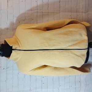 L.L.Bean Polartec Yellow  Athletic  Fleece Full  Zip  Jacket M